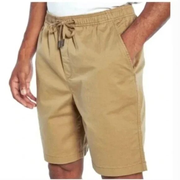 XXL - GAP Men’s Pull-On Khaki Shorts with Drawstring NEW - Picture 1 of 13